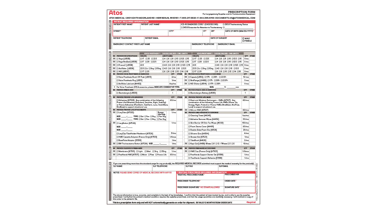 Atos medical eqt outlet